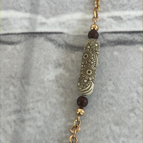 Sarah Coventry bundle of 2 gold tone beaded necklaces - Picture 4 of 9